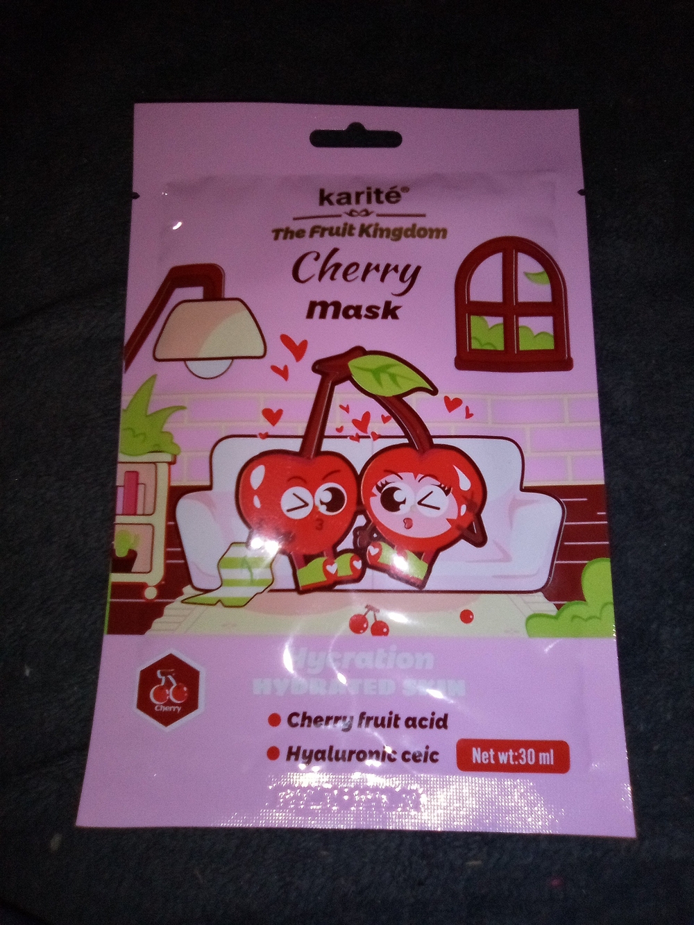 Cherry Mask - Pink Hydrating Face Mask